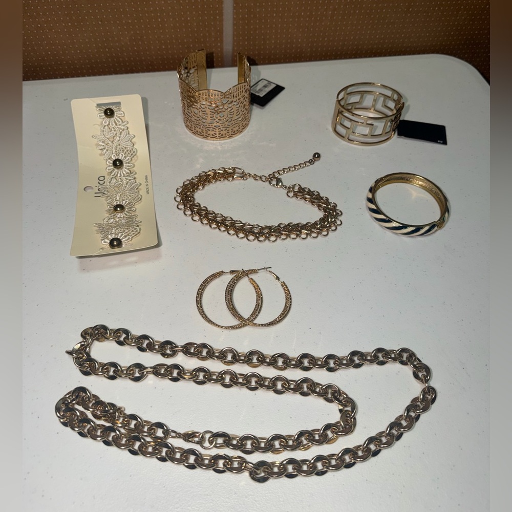 Gold Jewelry bundle